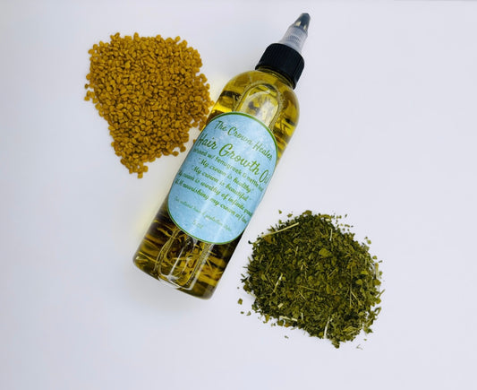 Strengthening & Moisturizing Oil: Fenugreek & Nettle Leaf Fusion 5.oz